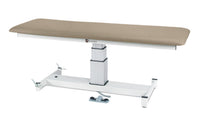 CanDo treatment table - electric pedestal hi-low, 76" L x 27" W x 24" - 36" H, 1-section — for Treatment and Examination Rooms