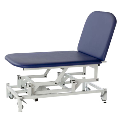 CanDo treatment table - electric hi-low, Bobath, 77" L x 42" W x 17 - 37" H, 2-section, castors — for Treatment and Examination Rooms