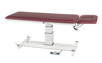 Armedica Treatment Table - Motorized Pedestal Hi-Lo, 2 Section, Pre-Natal Cutout & Insert — for Treatment and Examination Rooms