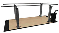 Armedica 10' Electric Height Split Platform Mount Parallel Bars, 2 Piece Platform — for Therapy and Rehabilitation Programs