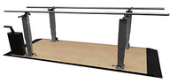 Armedica 15' Electric Height Split Platform Mount Parallel Bars, 3 Piece Platform — for Therapy and Rehabilitation Programs