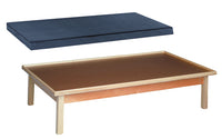 CanDo wooden platform table - 7' x 5' x 2", MAT ONLY — for Treatment and Examination Rooms