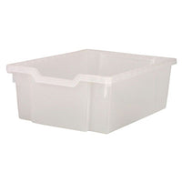 Whitney Brothers F2 Gratnell Plastic Tray, Translucent — for Pediatric Furniture in Clinical and Institutional Care