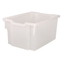 Whitney Brothers F3 Gratnell Plastic Tray, Translucent — for Pediatric Furniture in Clinical and Institutional Care