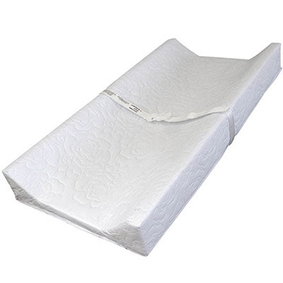 Whitney Brothers Contoured Changing Pad, White — for Pediatric Furniture in Clinical and Institutional Care