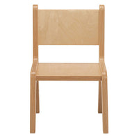 Whitney Brothers Whitney Plus, 10H, Natural Chair — for Pediatric Furniture in Clinical and Institutional Care