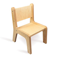 Whitney Brothers Whitney Plus, 10H, Natural Chair — for Pediatric Furniture in Clinical and Institutional Care