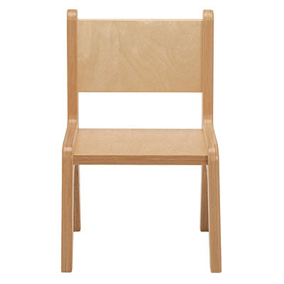Whitney Brothers Whitney Plus, 12H, Natural Chair — for Pediatric Furniture in Clinical and Institutional Care