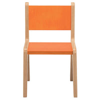 Whitney Brothers Whitney Plus, 12H, Natural Chair — for Pediatric Furniture in Clinical and Institutional Care