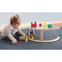 Whitney Brothers Round Infant Floor Mirror — for Therapy and Rehabilitation Programs