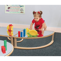 Whitney Brothers Quarter Round Infant Floor Mirror — for Therapy and Rehabilitation Programs