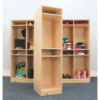 Whitney Brothers Single Section Coat Locker — for Organized Equipment Storage