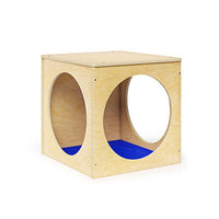 Whitney Brothers Play House Cube with Floor Mat Set — for Exercise and Therapy Floor Work