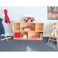Whitney Brothers Basic Single Storage Shelf Cabinet, 30H — for Pediatric Furniture in Clinical and Institutional Care