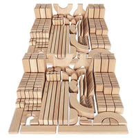 Whitney Brothers 340 Piece Half Unit Block Set — for Pediatric Furniture in Clinical and Institutional Care