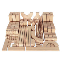 Whitney Brothers 170 Piece Quarter Unit Block Set — for Pediatric Furniture in Clinical and Institutional Care