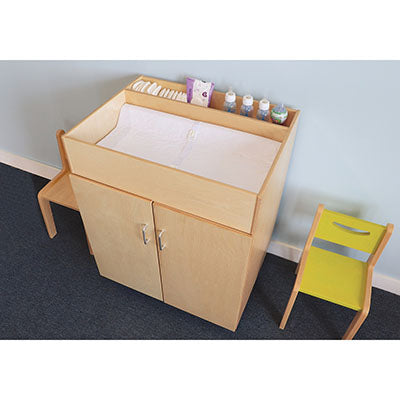 Whitney Brothers Ez Access Mobile Changing Cabinet — for Pediatric Furniture in Clinical and Institutional Care