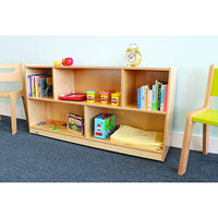 Whitney Brothers Straight Back Mobile Storage Cabinet — for Pediatric Furniture in Clinical and Institutional Care