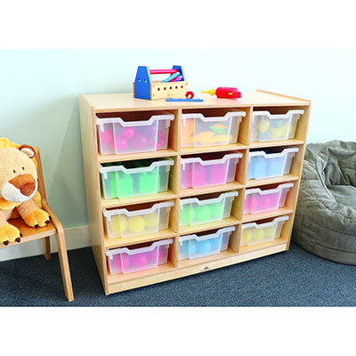 Whitney Brothers 12 Tray Storage Cabinet — for Pediatric Furniture in Clinical and Institutional Care