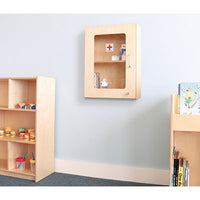 Whitney Brothers Medicine Or First Aid Wall Mount Cabinet — for Pediatric Furniture in Clinical and Institutional Care