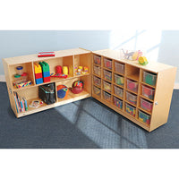 Whitney Brothers 20 Tray Fold And Roll Storage Cabinet — for Pediatric Furniture in Clinical and Institutional Care