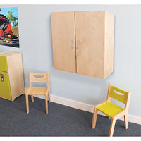 Whitney Brothers Lockable Wall Mounted Cabinet — for Pediatric Furniture in Clinical and Institutional Care