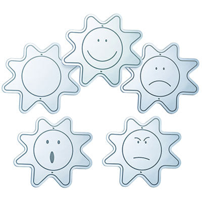 Whitney Brothers Mood Mirrors, 3-Pack — for Therapy and Rehabilitation Programs