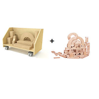 Whitney Brothers Block Cart And Building Block Set — for Pediatric Furniture in Clinical and Institutional Care