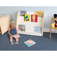 Whitney Brothers New Wave Melamine Book Display — for Pediatric Furniture in Clinical and Institutional Care