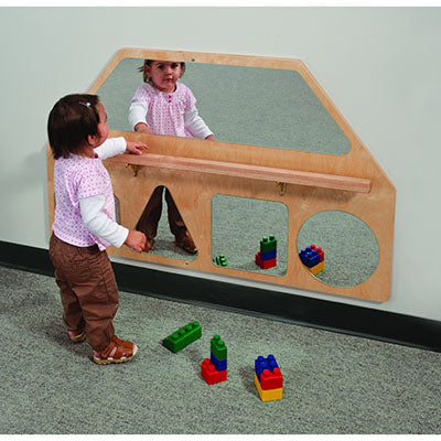 Whitney Brothers Wall Mirrors With Pull Up Bar — for Therapy and Rehabilitation Programs
