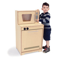 Whitney Brothers Microwave And Dishwasher, Natural — for Pediatric Furniture in Clinical and Institutional Care