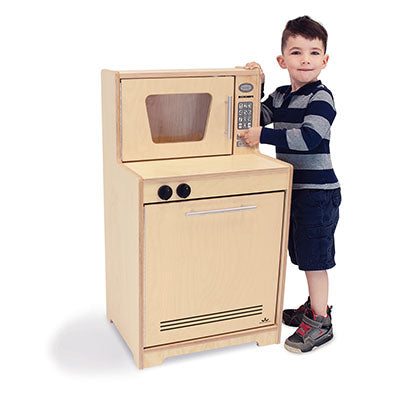 Whitney Brothers Microwave And Dishwasher, Natural — for Pediatric Furniture in Clinical and Institutional Care