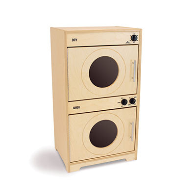 Whitney Brothers Contemporary Washer And Dryer, Natural — for Pediatric Furniture in Clinical and Institutional Care