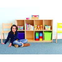 Whitney Brothers Eight Cubby Backpack Storage Cabinet — for Organized Equipment Storage