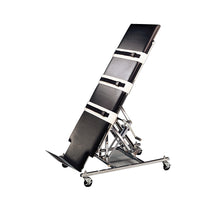 CanDo Tilt Table, professional manual, upholstered, 28" x 78" x 32" — for Treatment and Examination Rooms