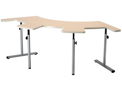Populas Therashape Table with Comfort Curves, Adjustable, 85" x 38" — for Treatment and Examination Rooms