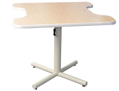 Populas Hand Therapy Table with Dual Recess, Adjustable, 36" — for Treatment and Examination Rooms
