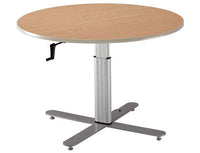 Populas Large Round Table, Adjustable, 42" — for Treatment and Examination Rooms