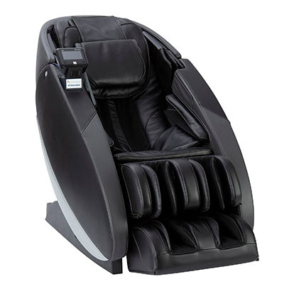 Human Touch NovoXTPro Massage Chair, Safe Antimicrobial SofHyde, Black/Gray — for Massage Therapy and Muscle Recovery