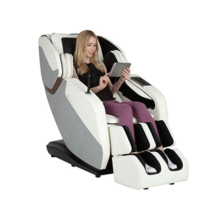 Human Touch WholeBody Rove Massage Chair, Moon SofHyde — for Massage Therapy and Muscle Recovery