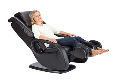 Human Touch WholeBody 5.1 Massage Chair, Black SofHyde — for Massage Therapy and Muscle Recovery