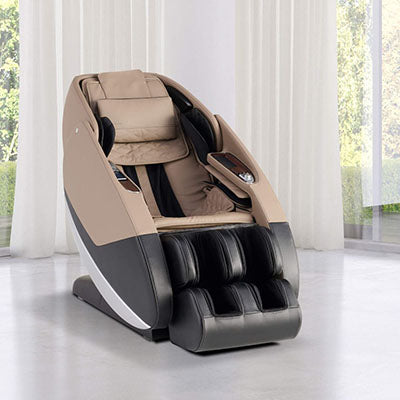 Human Touch Novo Flex Massage Chair, Brown — for Massage Therapy and Muscle Recovery