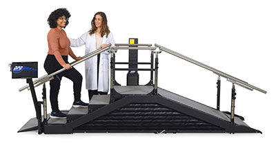 DPE Medical Dynamic Stair Trainer Triple Pro — for Ambulation Training in Clinical and Institutional Care