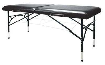 3B Scientific Aluminum Massage Table Blue — for Massage Therapy and Muscle Recovery