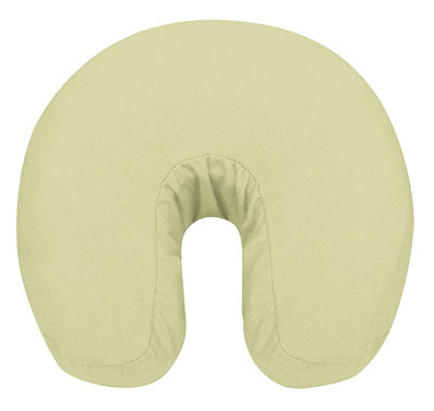 CanDo Face Cradle Cover - Standard Size - Cotton Flannel - Sage — for Prone Positioning and Patient Comfort