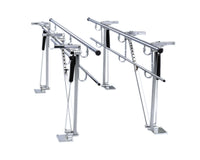 CanDo Parallel Bars, floor mounted, height and width adjustable, 12' L x 8" W x 31" - 41" H — for Treatment and Examination Rooms