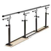 CanDo Folding Parallel Bars, Height & Width Adjustable, 10' — for Treatment and Examination Rooms