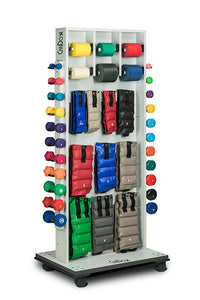 CanDo Mobile Weight Rack and Mirror without Accessories — for Strength Training and Rehabilitation