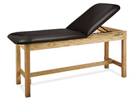 CanDo Treatment Table with Adjustable Back, 400 LB Capacity, 72"L x 27"W x 31"H — for Treatment and Examination Rooms