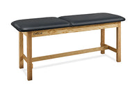 CanDo Treatment Table with Adjustable Back, 400 LB Capacity, 72"L x 30"W x 31"H — for Treatment and Examination Rooms